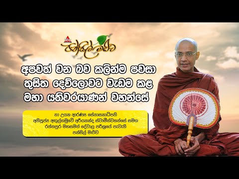 අපවත් වන බව කලින්ම පවසා තුසිත දෙව්ලොවට වැඩම කළ මහා යතිවරයාණන් වහන්සේ | Pansil Maluwa | #sirasafm