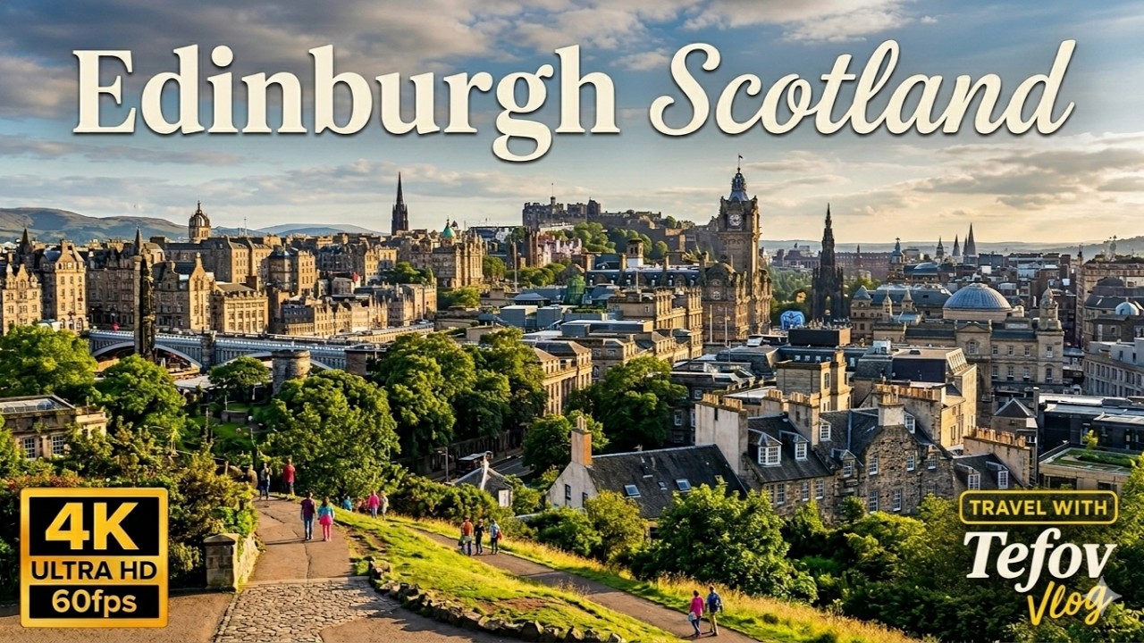 Edinburgh Video Edinburgh, Scotland: The Ultimate City Walk | 4K | May 2026 - YouTube