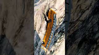 School Bus Vs Capsule Bus Crush Beamng.drive Gameplay