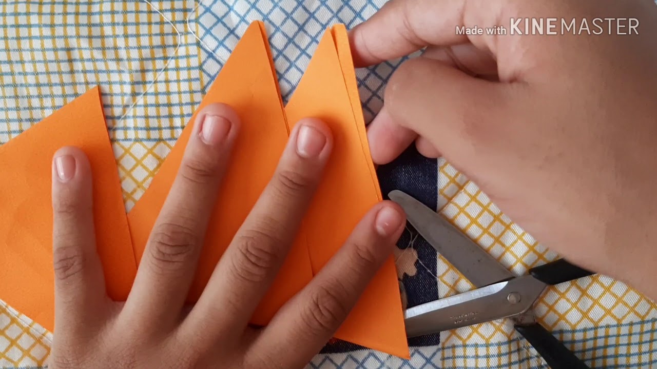 Ensinando a fazer uma cabaninha de papelão - YouTube