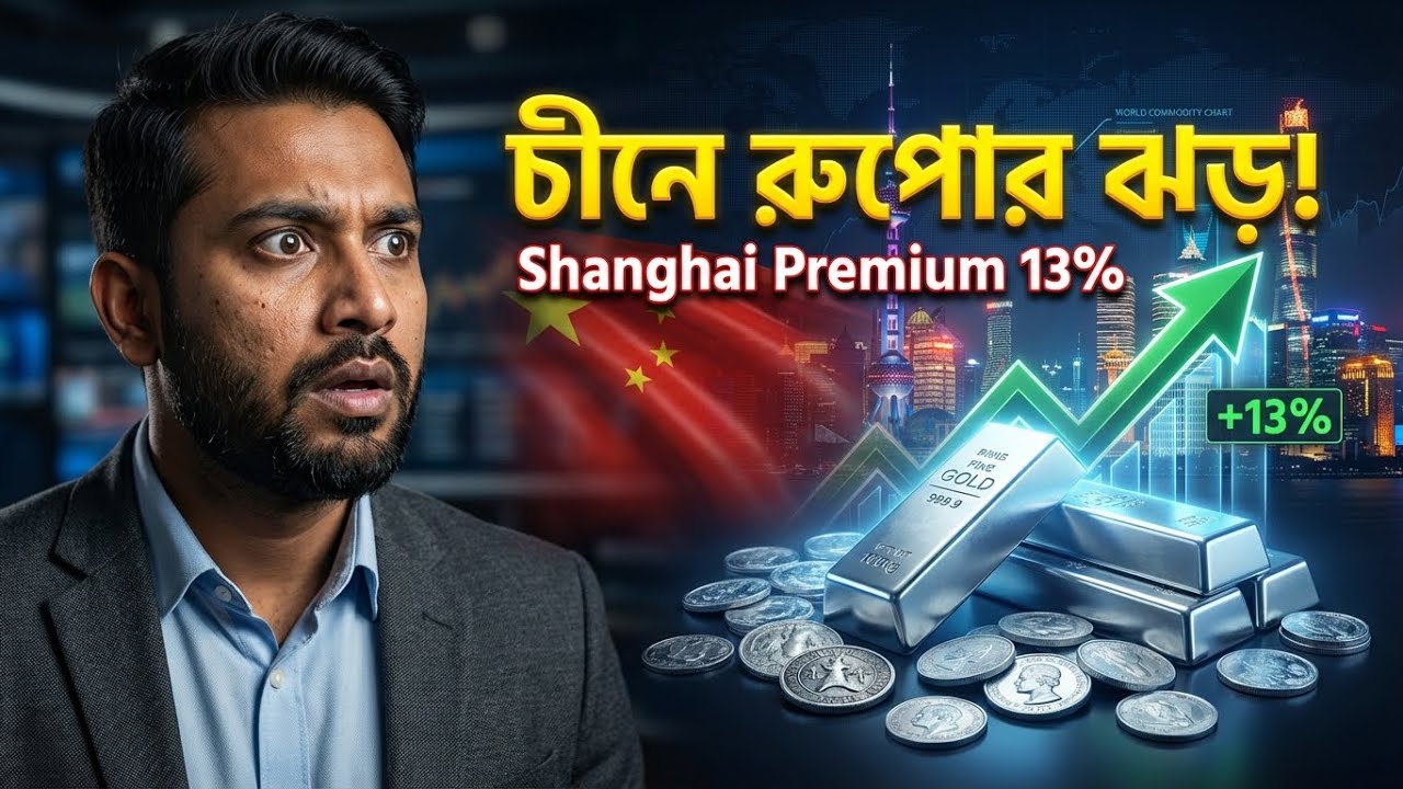 চীনে রুপোর এত চাহিদা কেন? The Shanghai Silver Premium Case Study
