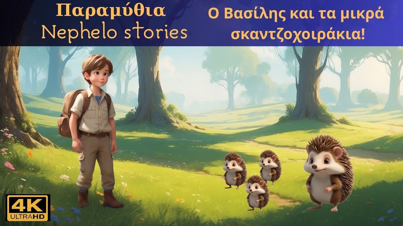 Ο Βασίλης και τα μικρά σκαντζοχοιράκια!