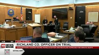 Trial underway for former Richland County corrections officer facing homicide charges