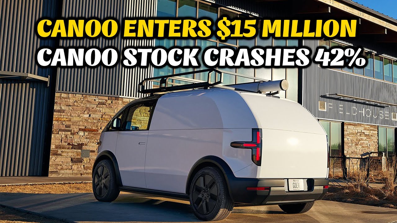 Canoo Enters $15 Million Pre Paid Advance Agreement with Yorkville. Canoo Stock Crashes 42%.