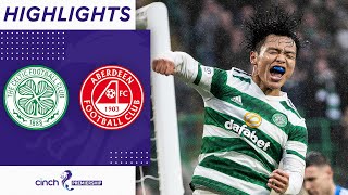 Celtic 4-0 Aberdeen | Reo Hatate Scores Double! | cinch Premiership