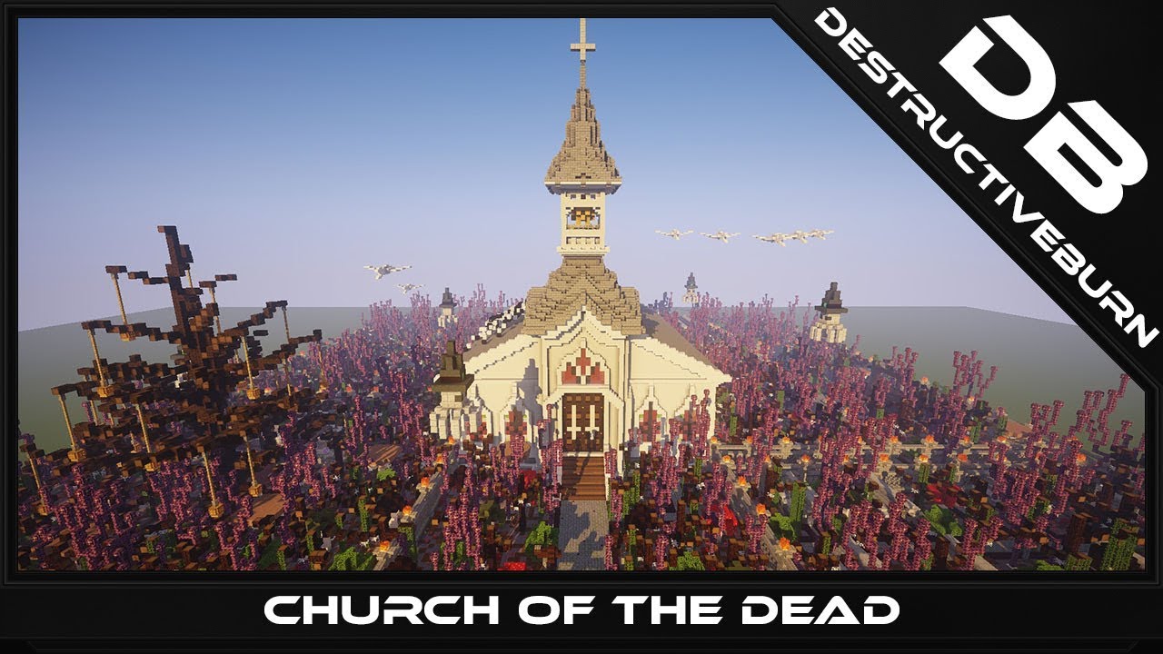 Church Of The Dead Minecraft Schematic Download
