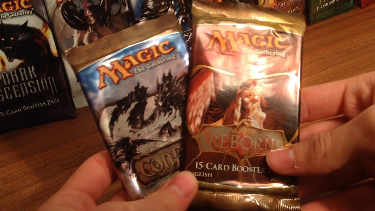 Вскрытие бустеров Conflux и Alara Reborn!  (Booster Opening)