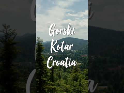 Gorski Kotar - Visit Croatia #shorts