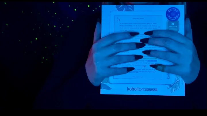 ASMR Kobo Libra Colour Unboxing