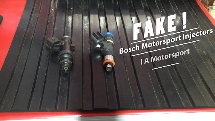 Fake Bosch Motorsport Injectors