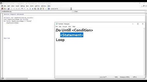 VBA Code - Do Untill Loop Ms Access in Khmer by Soth Savoeun