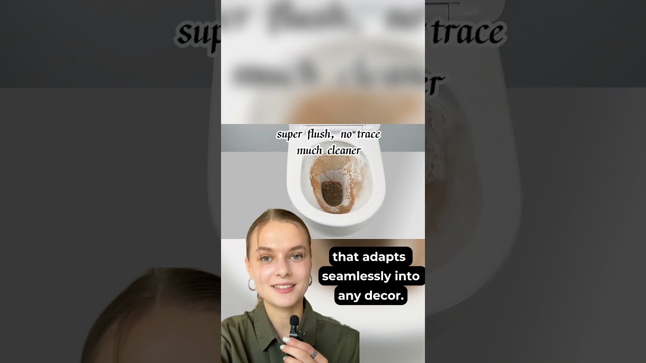 🚽 Modern Design Rimless Toilet – BF2416  