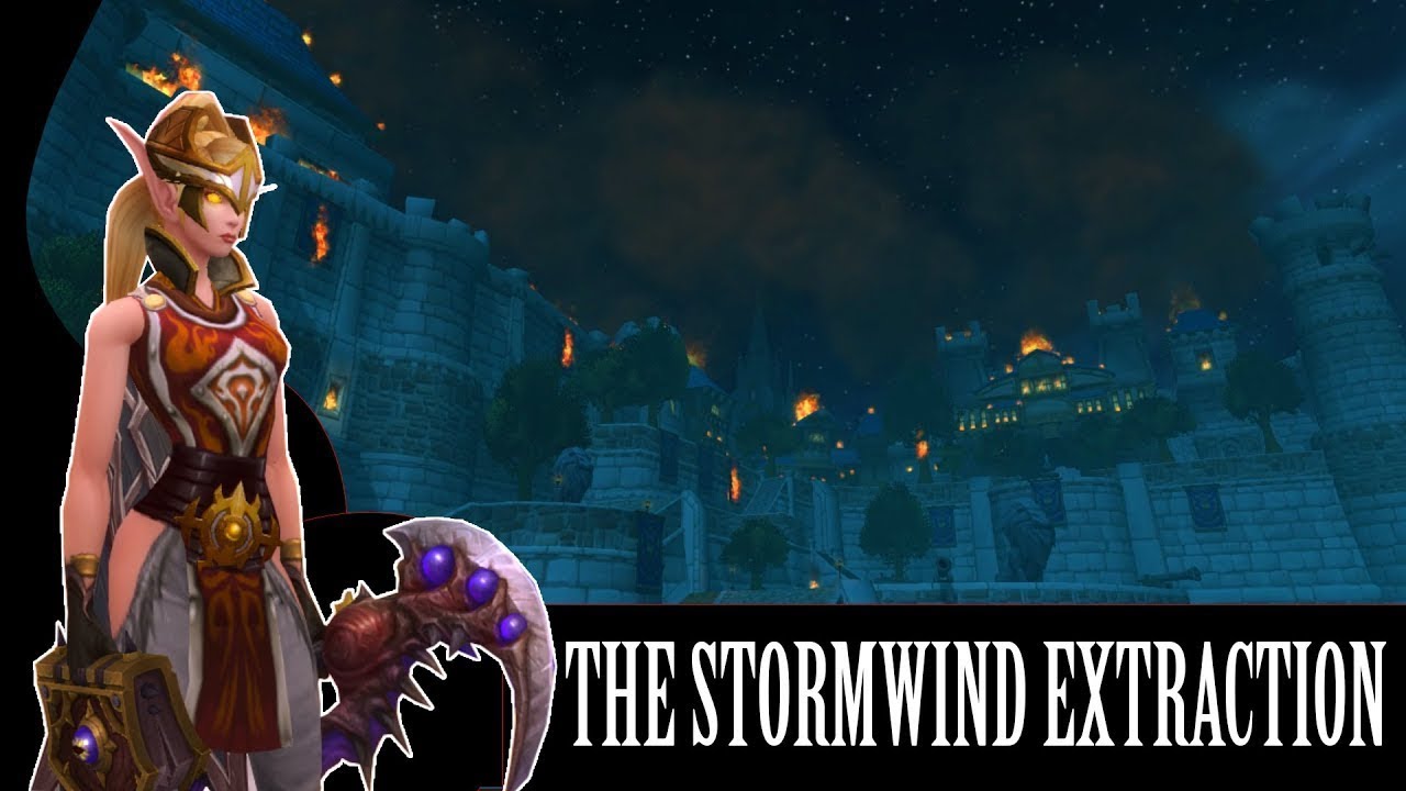 wow the stormwind extraction quest walkthrough