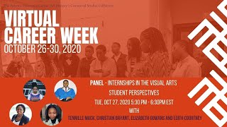Panel - Internships in the Visual Arts: Student Perspectives