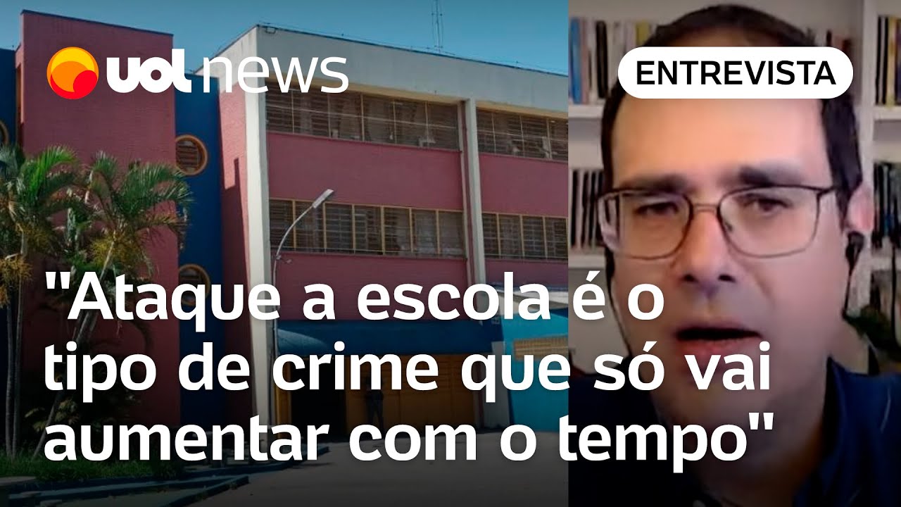 Ataque a escola em Sapopemba: Esse tipo de crime só vai aumentar com passar do tempo, diz professor