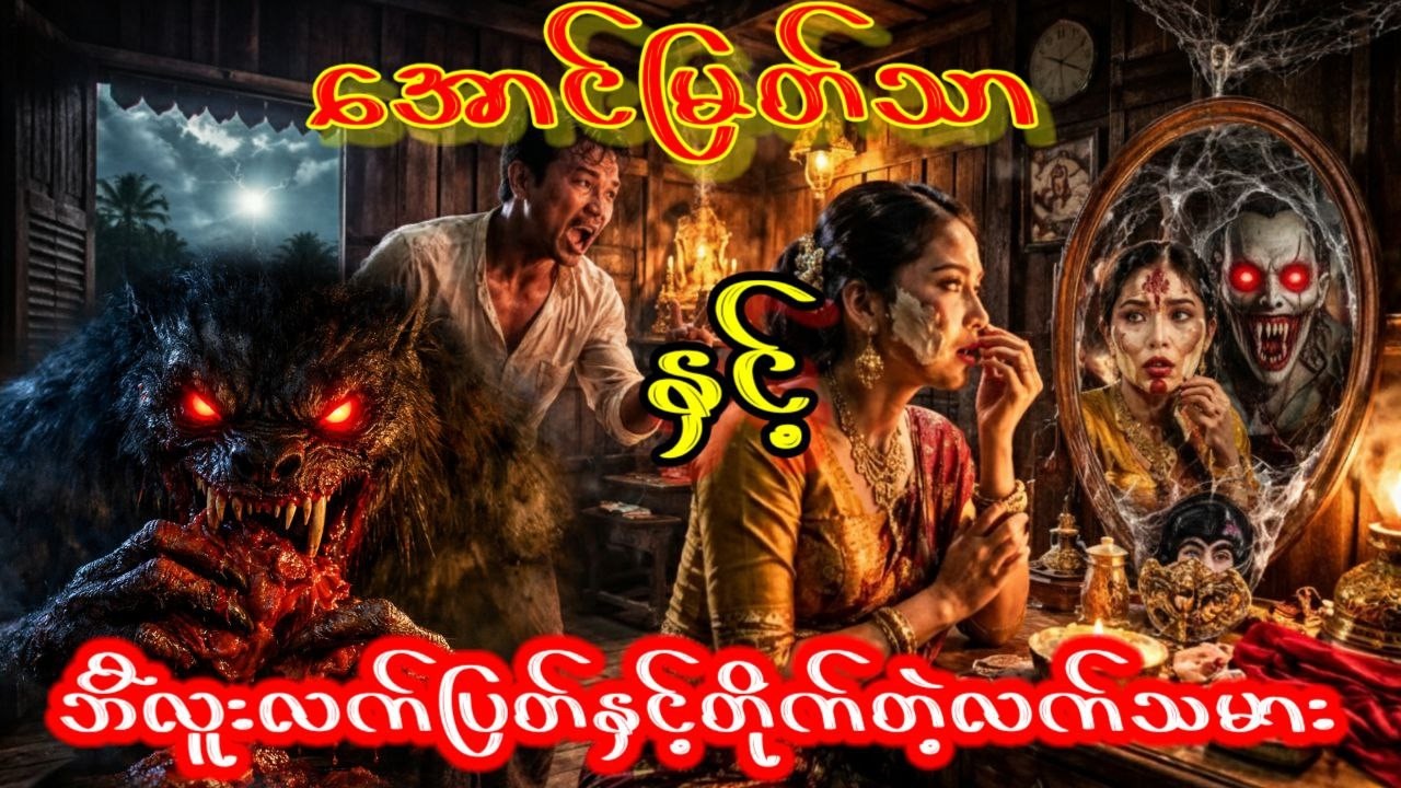 အောင်မြတ်သာနှင့်ဘီလူးခေါင်းပြတ်နှင့်အတိုက်ခံရတဲ့အိမ်#အောင်မြတ်သာ #တာတေ #ပရလောကနှင့်ဂမ္ဘီရဇာတ်လမ်း