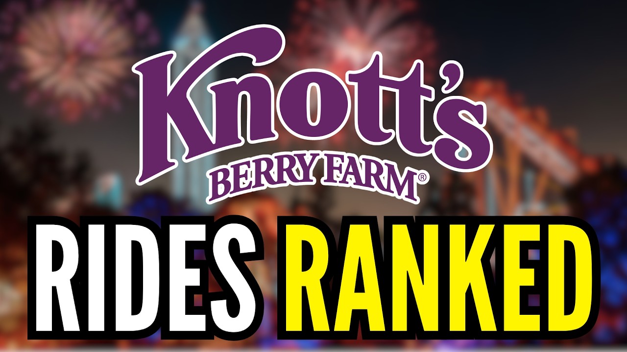 Рейтинг аттракционов парка Knott’s Berry Farm на 2026 год!