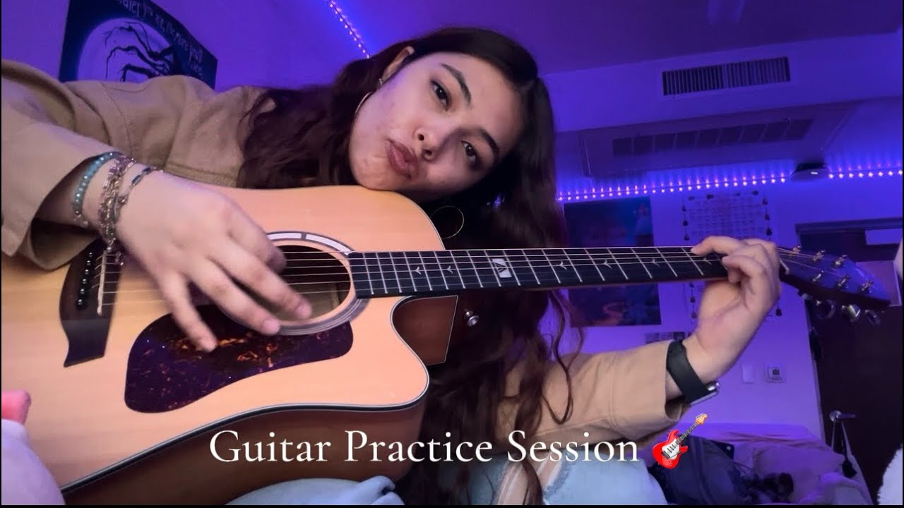 Guitar practice session *frustrating*