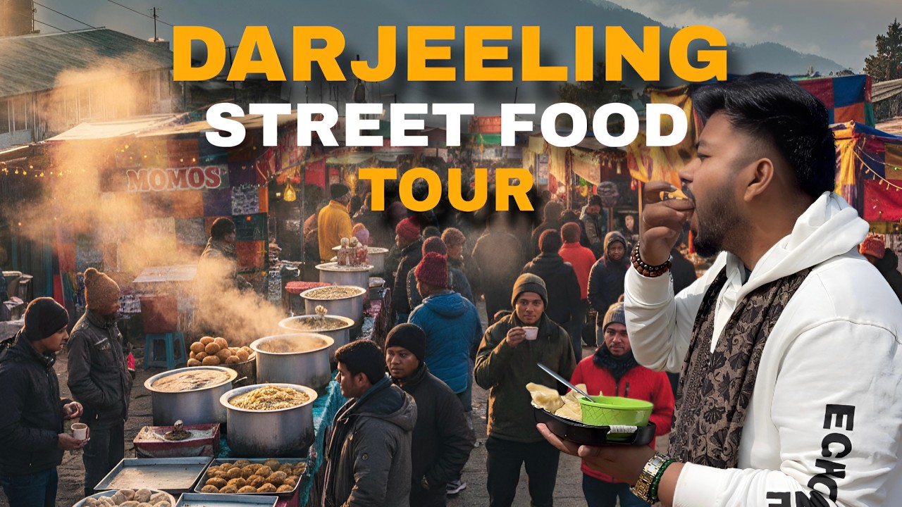 Darjeeling Best Street Food Tour🔥 | Momos, Thukpa & Hidden Gems | Queen of Hills Food Vlog