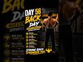 Day 56 Back Workout 🏋️♂️🔥 | Build Wider Back 💪 | Gym Motivation #backworkout #day56