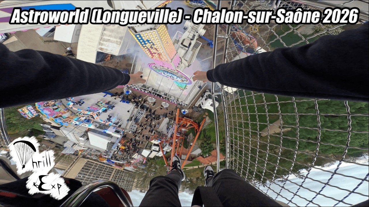 4K - Astroworld (Longueville) - Fête foraine de Chalon-sur-Saône 2026 | Onride