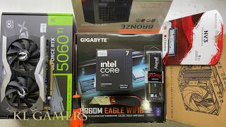 intel Core ULTRA 7 270K Plus GIGABYTE B860M EAGLE WIFI6 Kingcool Iron Wing RTX5060Ti Gaming PC Build