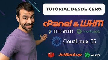 ⚡Tutorial desde cero cPanel - WHM, ✅ optimizado con: LiteSpeed, Imunify360, CloudLinux, JetBackup5