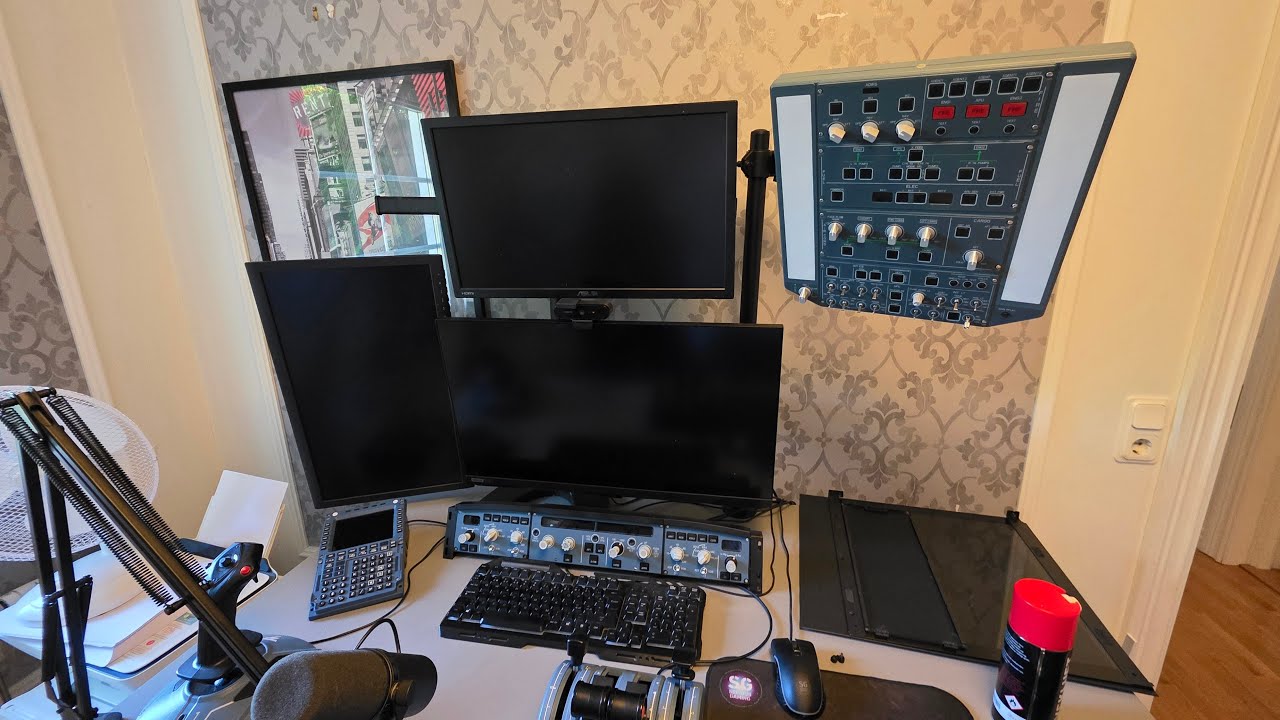 Stream setup and cleaning! 😅🤩✈️