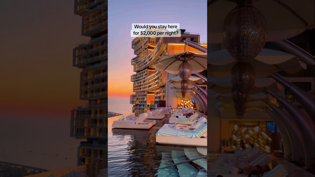$2,000 per night in this dubai's luxury hotel. Would you stay? 
