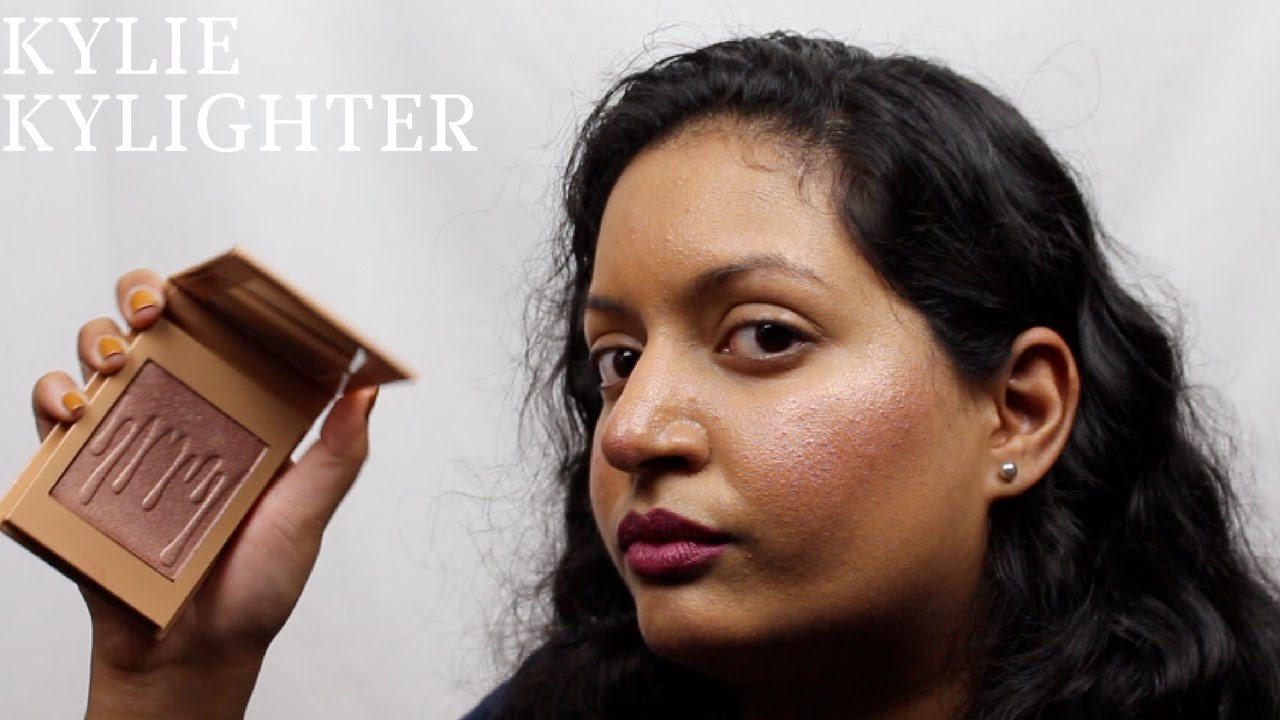 First Impression + Review on Kylie Cosmetics Kylighter - YouTube