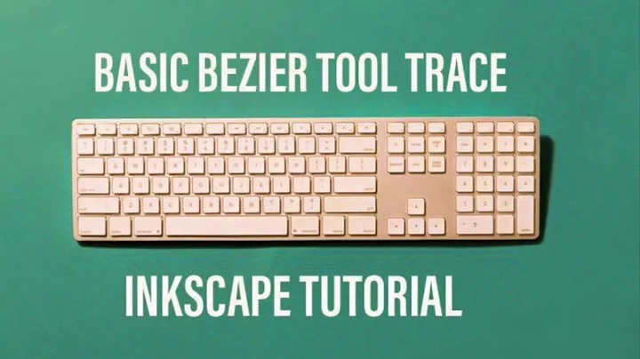 Basic Bezier Tool Trace Inkscape Tutorial