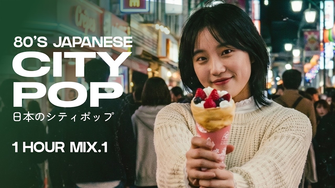 80s Japanese City Pop 1 Hour Mix Vol.1 🌆 Retro Tokyo Night Drive