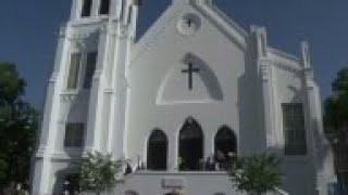 Emanuel African Methodist Episcopal Church opened its doors on Sunday for the first time following a