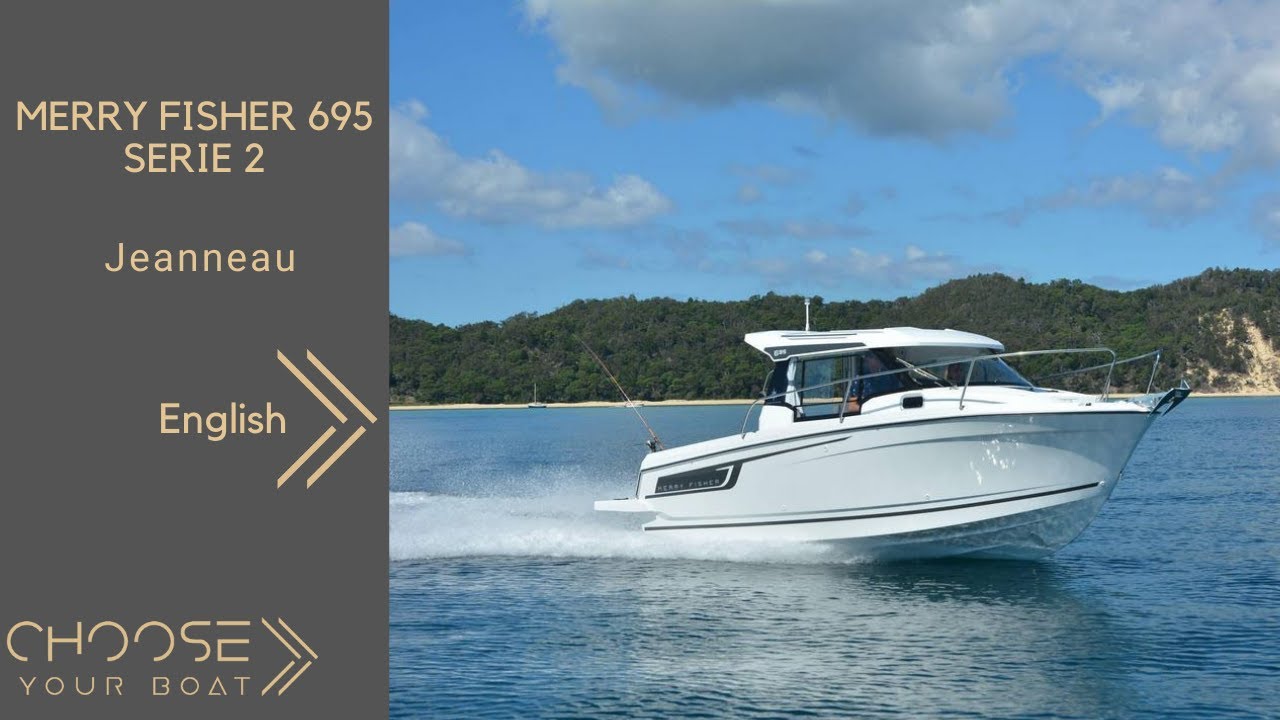 Merry Fisher 695 Serie 2: family and transportable speedboat