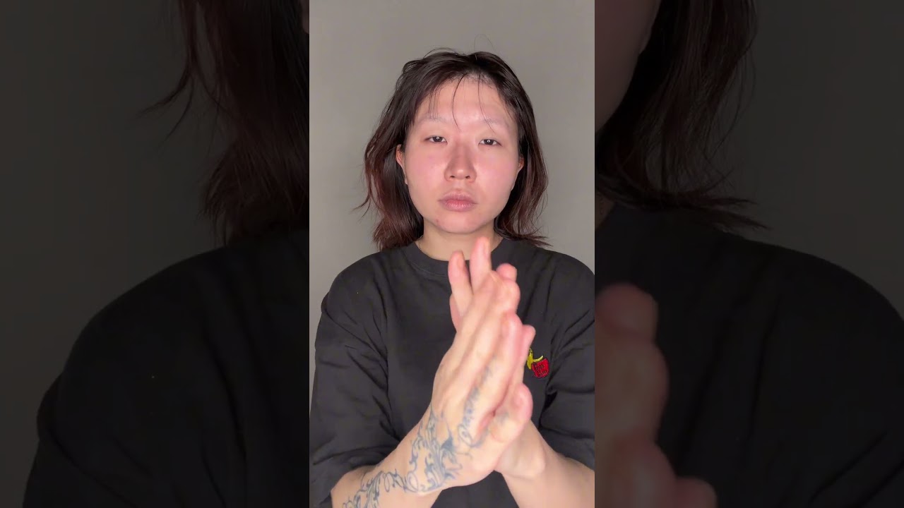 【別人すぎ】すっぴんからメイク後やば過ぎる#makeuptransformation #transition #一重女子 #垢抜けメイク #変身メイク