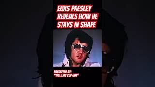 Elvis Presley reveals how he stays in shape #elvis #elvispresley #theelviscupguy #shorts #trump