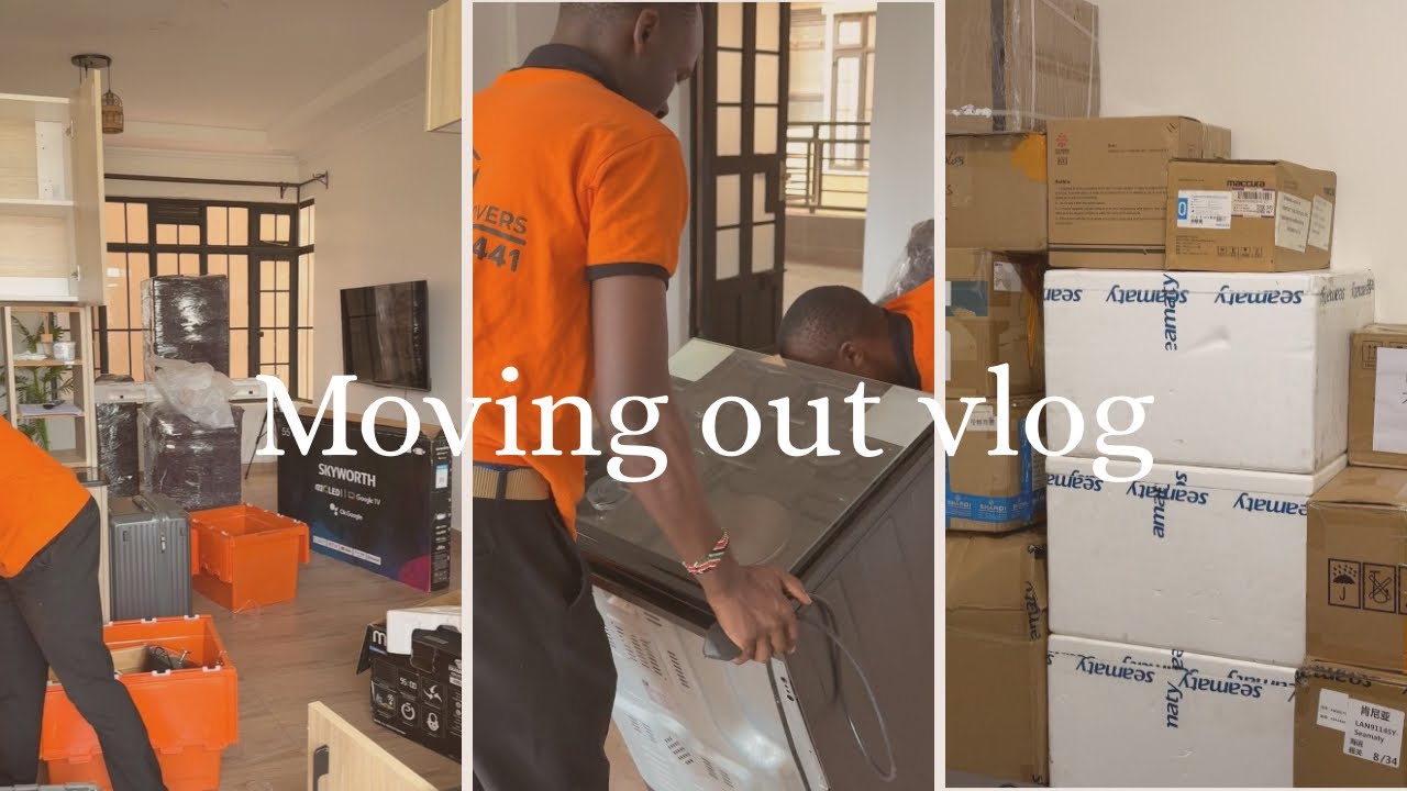 Moving Out Ep. 3: moving out day | packing and organizing | life of a kenyan boy | end of an era