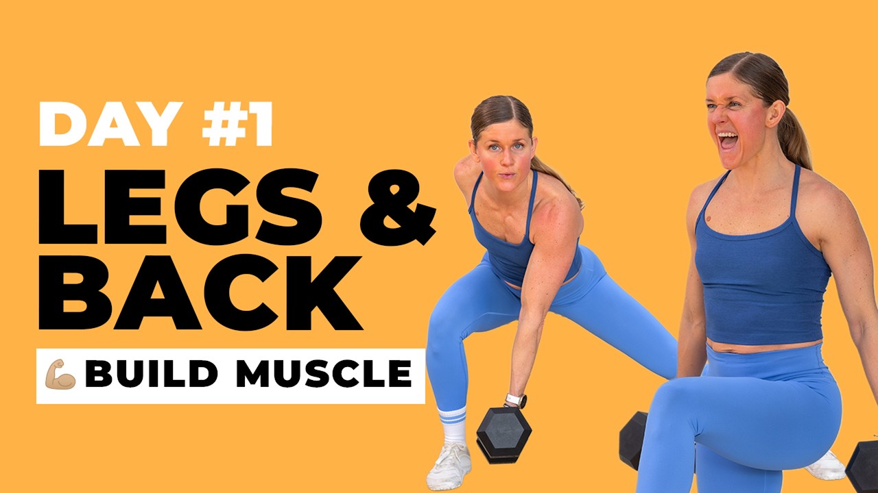 Summer Workout Challenge Day 1: 20-Minute Legs & Back Workout (Max 20 ...