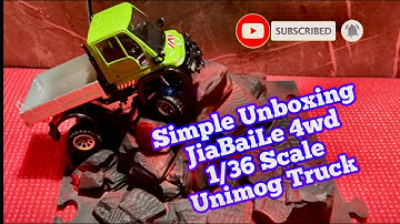 Fantastic 1/36 Scale Mini Unimog Truck 4wd 4x4 Metal Wheels RC Crawler Extreme