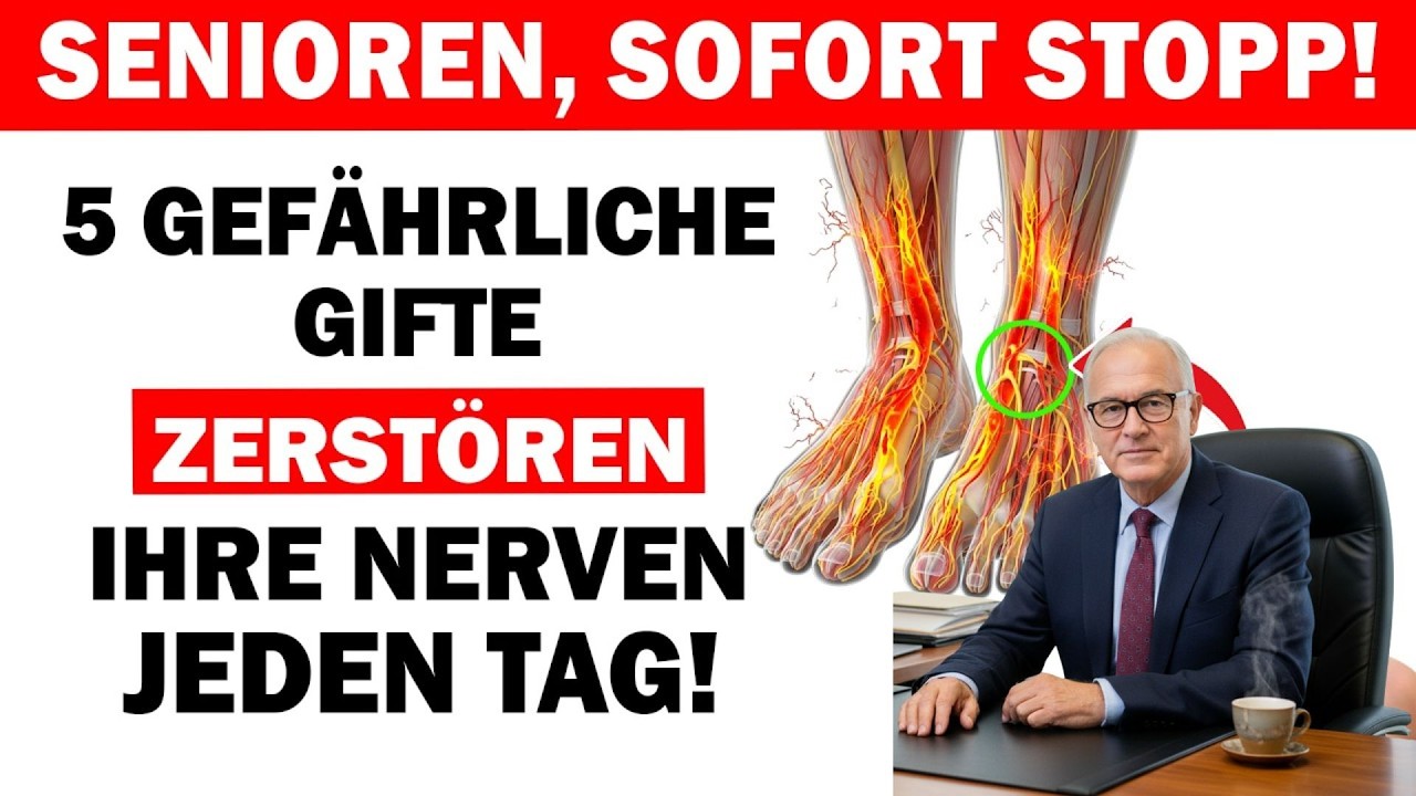 Arzt enthüllt: Das gefährlichste Gift, das Nerven schädigt und zu peripherer Neuropathie führt