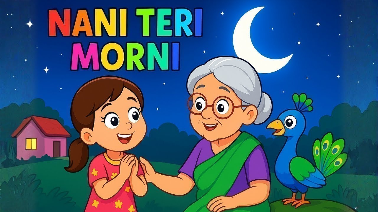 नानी तेरी मोरनी | Funny Drama Hindi Nursery Rhyme | Kids Story Rhyme | Anshi Kidzzy Hindi