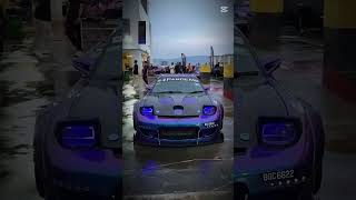 Night Japan drift cars😈☠️