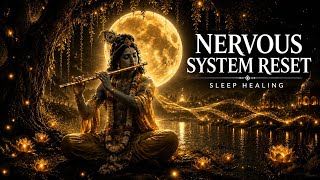 Deep Parasympathetic Activation  Golden Krishna Flute | Nervous System Reset &amp; Sleep Healing