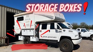 Building our 4wd Kodiak Truck Camper! Part 11 Storage Boxes by Jensen Adventures 1,711 views 1 year ago 4 minutes, 16 seconds