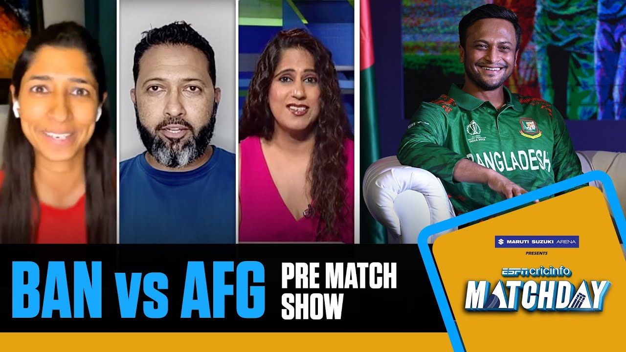 Matchday LIVE | Cricket World Cup 2023: Bangladesh, Afghanistan look to get early points