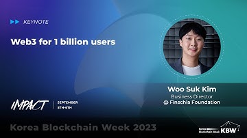 Web3 for 1 billion users | KBW2023