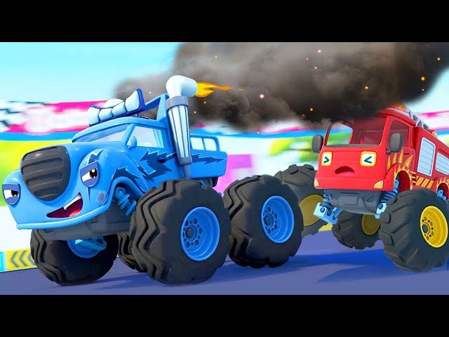 Mobil Monster Jangan Curang | Lagu Anak-anak | BabyBus Bahasa Indonesia class=