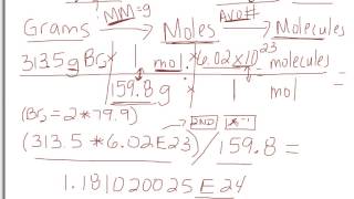 Two Step Mole Conversions