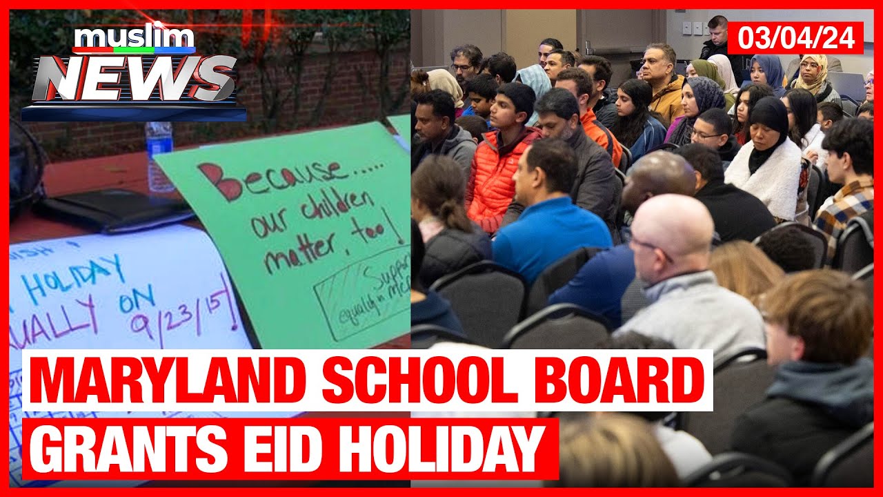 Maryland School Board Gives Students Day Off On Eid Holiday