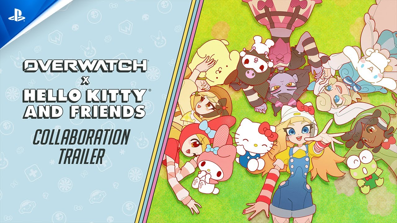 Overwatch - Hello Kitty and Friends Collaboration Trailer | PS5 & PS4 Games